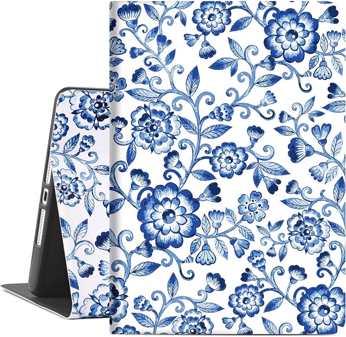 Blue Porcelain Floral
