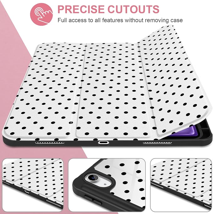 Poka Dot Black