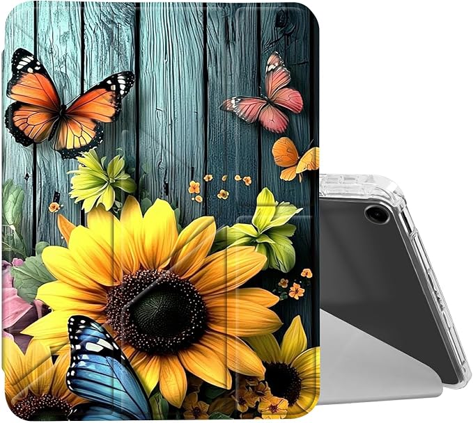 Beautiful Sunflowers Butterflies