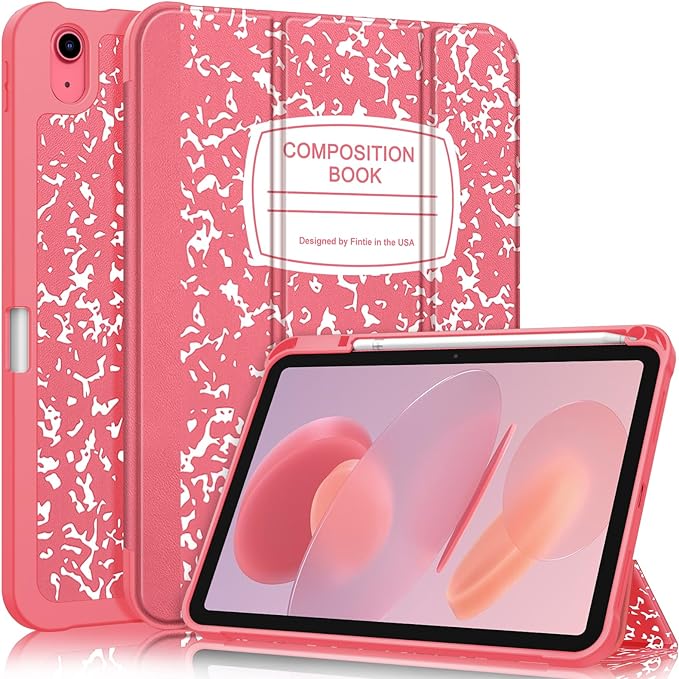 composition book pink
