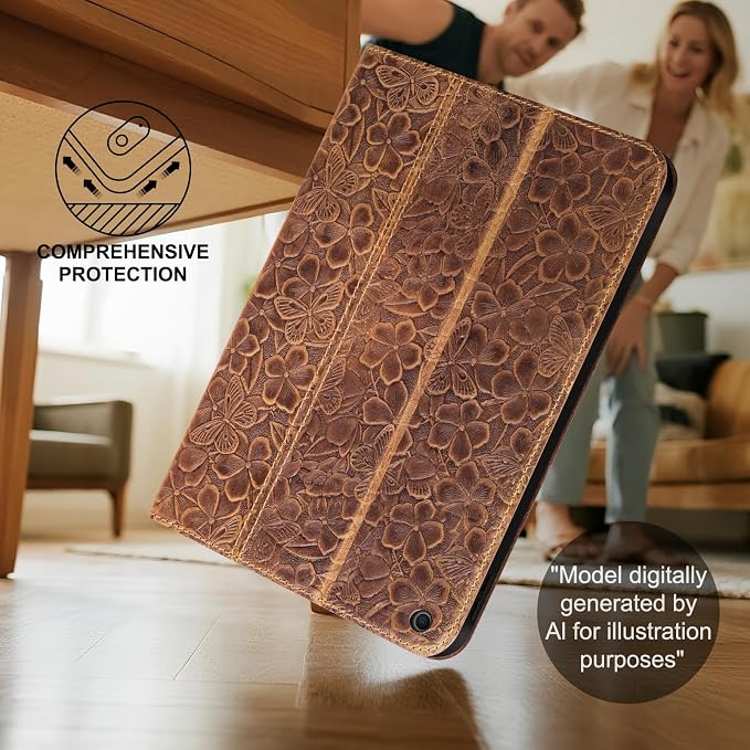 Floral Brown