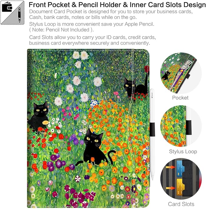 Flowers Garden Cat