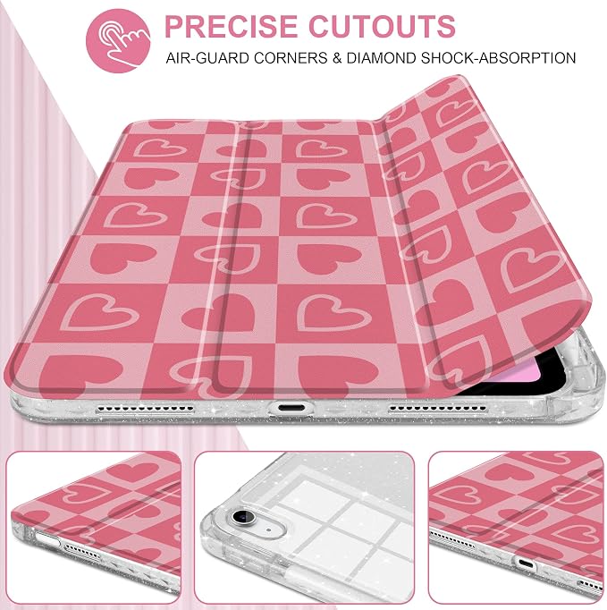 Hearts & Pink Checkered