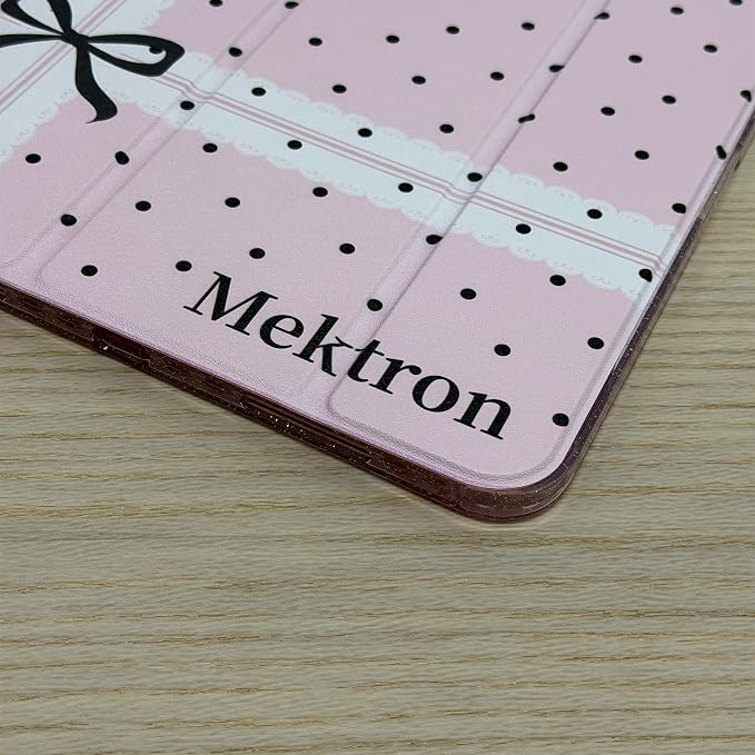 Bow Polka Dot-Pink
