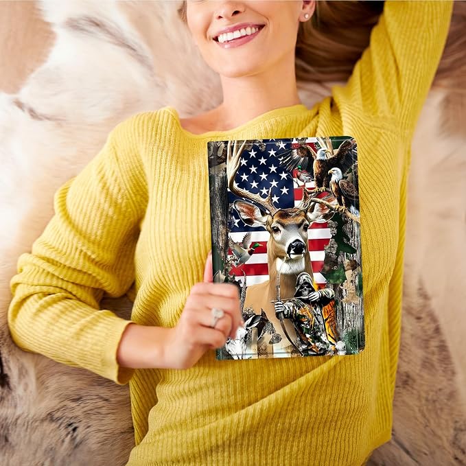 Camo Camouflage Deer Flag