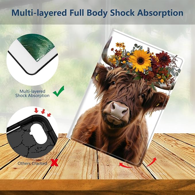 Highland Cow Flower