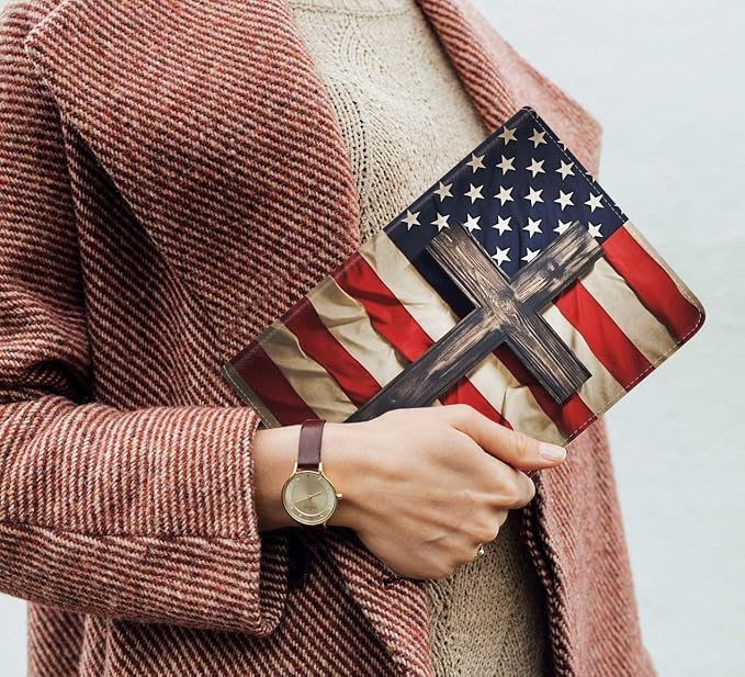 American Flag Holy Cross