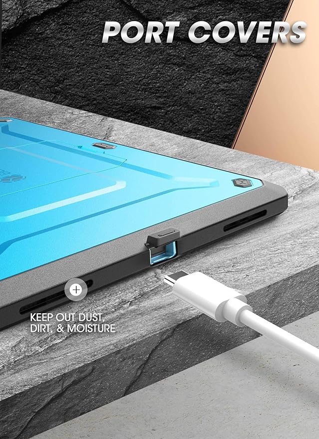 SUPCASE Unicorn Beetle Pro Series Rugged Kickstand Case for 10.9-Inch iPad Air 4 (2020)/5 (2022) Blue