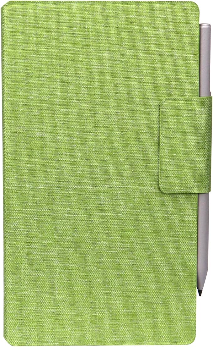 ZhaoCo Fabric Magnetic Case for Remarkable Paper Pro Move (7.3 Paper Tablet) Slim Lightweight Book Folio Protective Cover - Green
