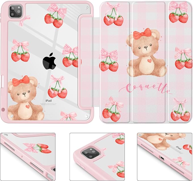 Teddy bear & Strawberries