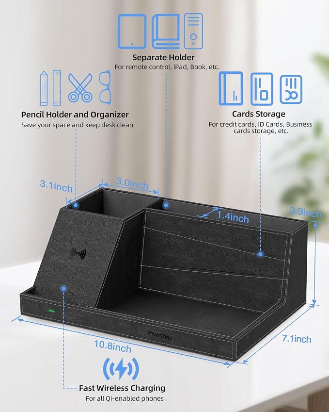Black-PU leather