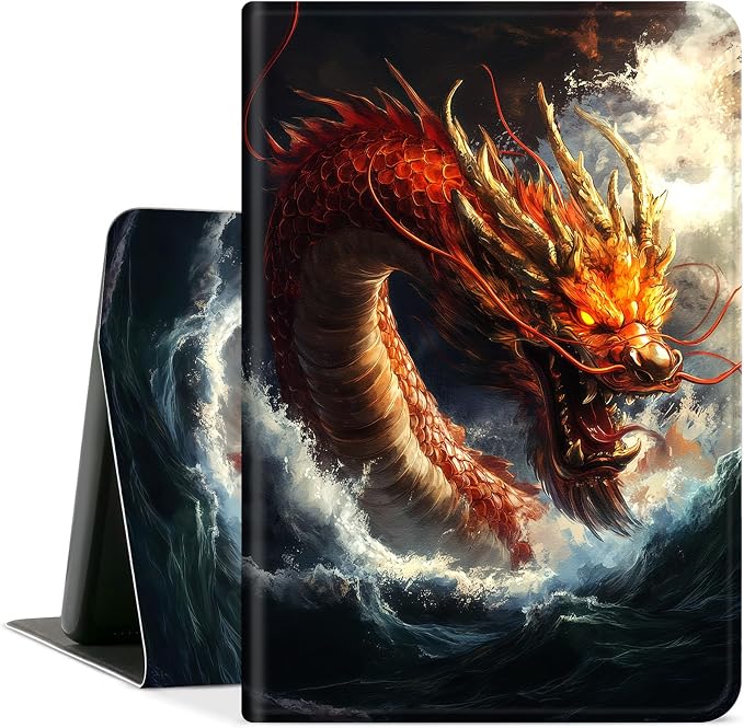 Red And Gold Chinese Dragon