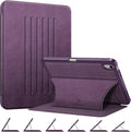 Fintie Magnetic Stand Case for iPad (A16) 11th Generation 11 Inch (2025) iPad 10th Generation 10.9 Inch (2022) - Multiple Angles Shockproof Rugged Soft TPU Cover with Pencil Holder Purple
