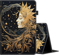 Case for All-New Amazon Kindle Fire HD 10 and Fire HD 10 Plus Tablet (13th/11th Generation 2023/2021 Release) 10.1 Slim Folding Stand Cover with Auto Wake/Sleep Moon Girl