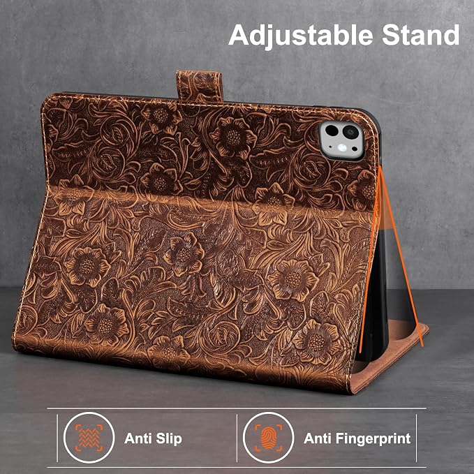 Floral Brown