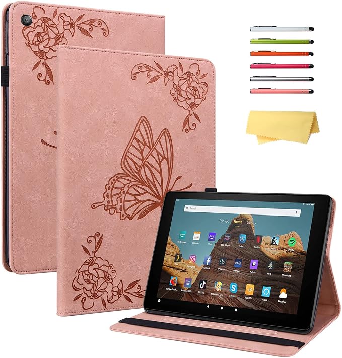 07# Pink Flower Butterfly