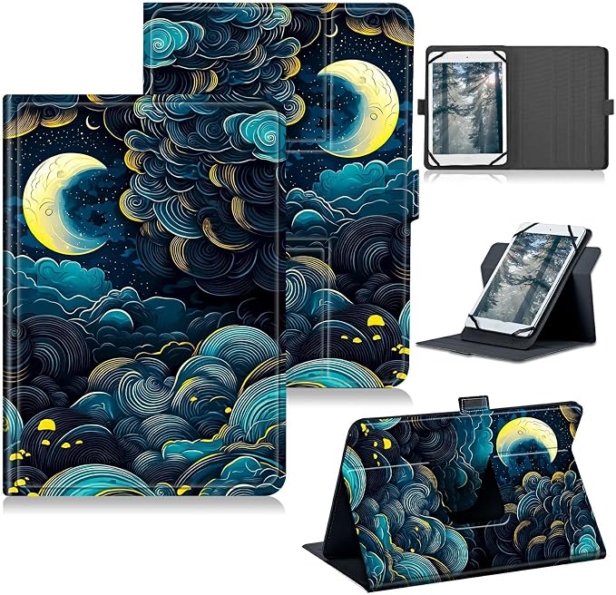 Blue Clouds Moon