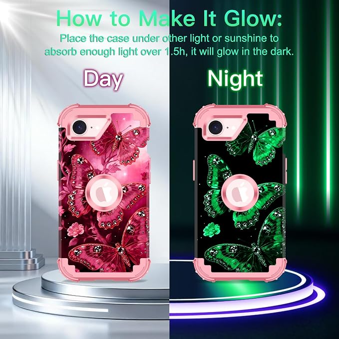 Glow in The Dark Pink