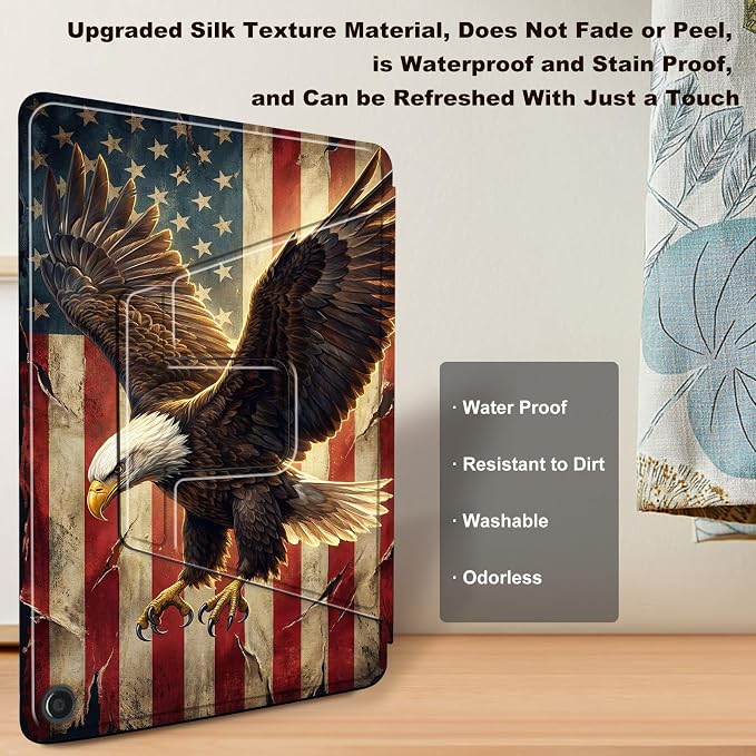 USA Flag Bald Eagle