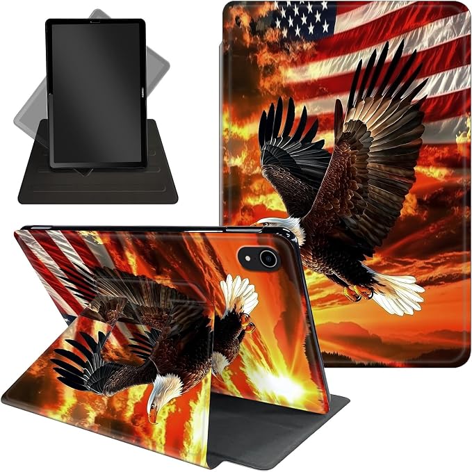 American Flag Bald Eagle