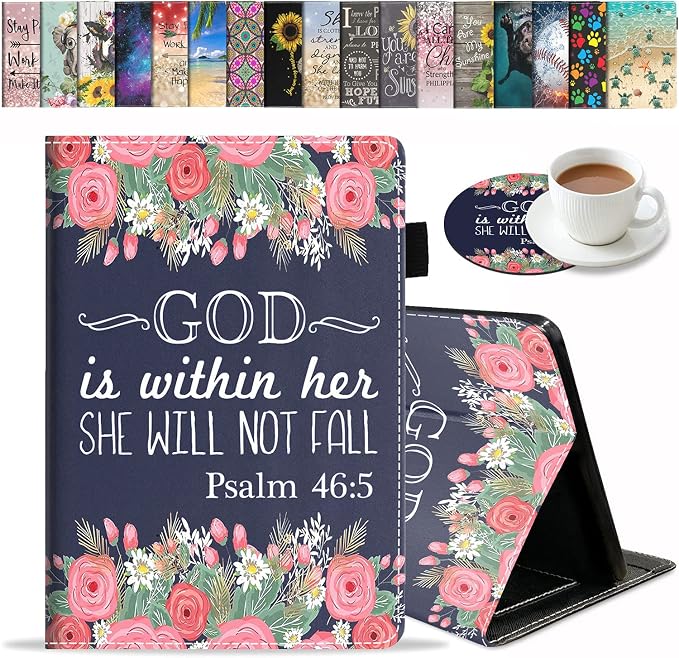 Floral Quote Bible Verses Psalm 46:5