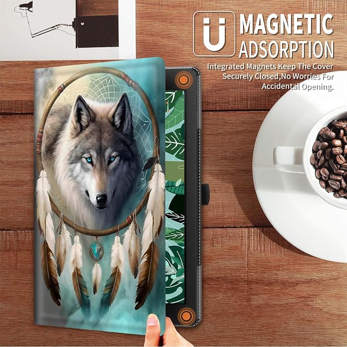 A Dream Catcher Wolf