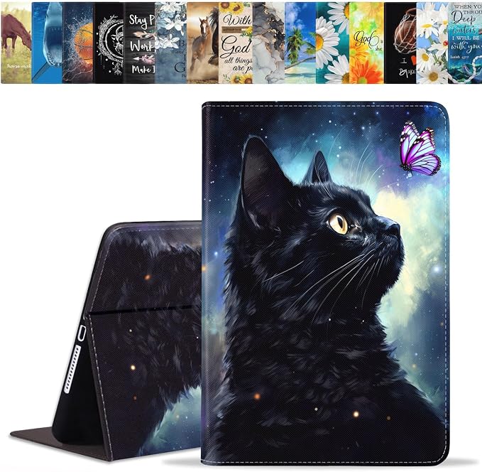 Black Cat and Butterfly