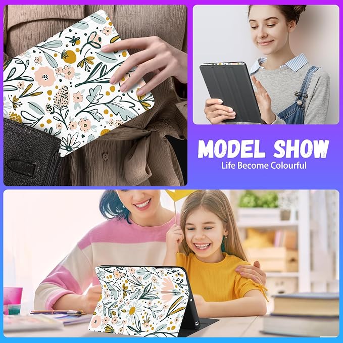 4-White Floral