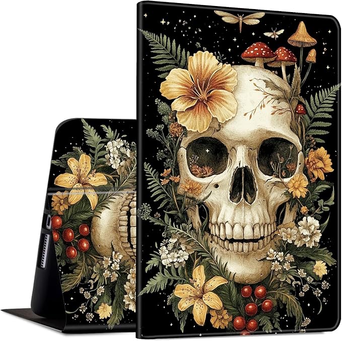 Flower Art Skull