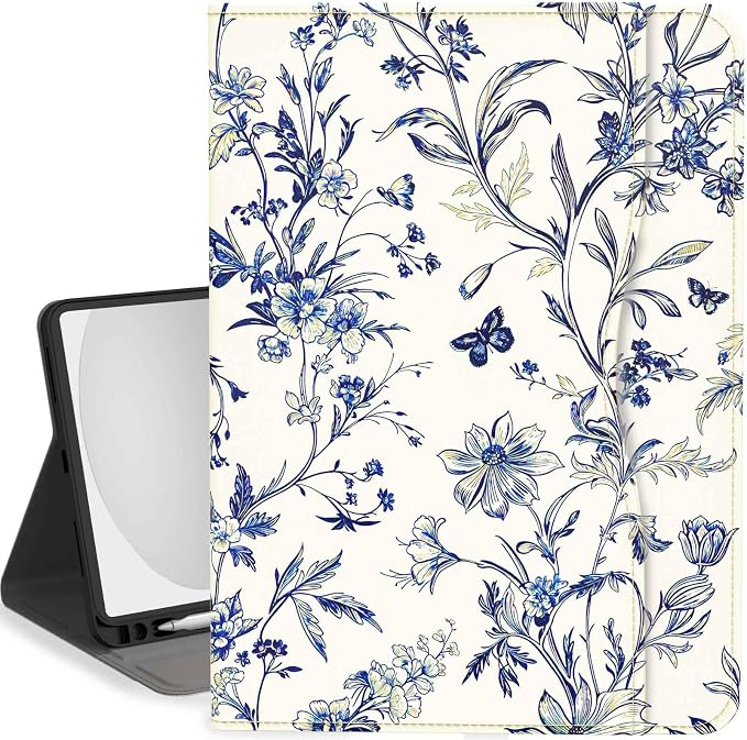 Blue Vintage Floral