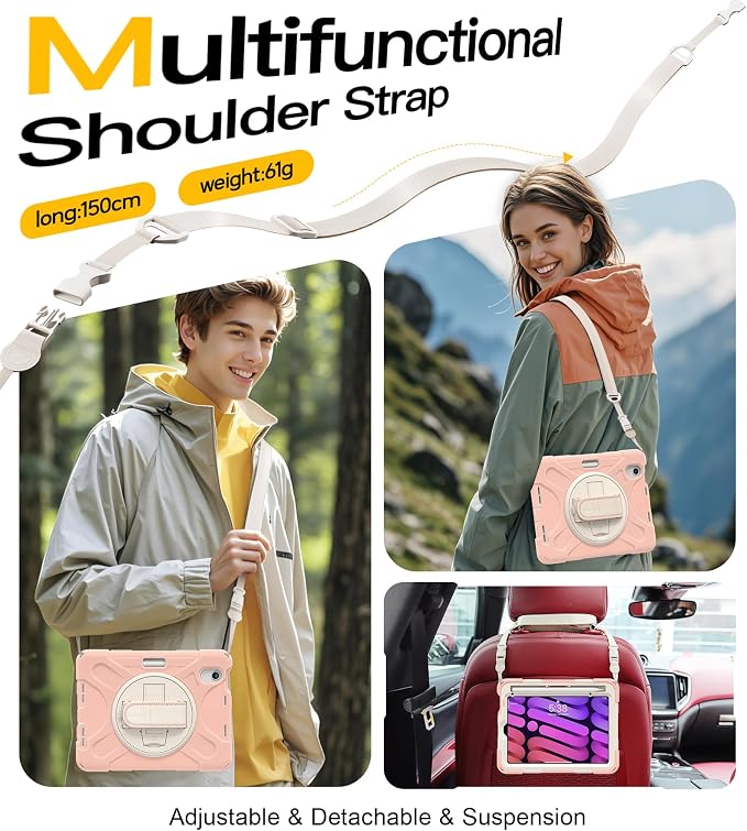 Pink(Velcro Hand Strap)