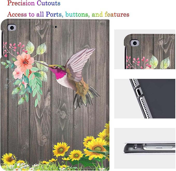 Hummingbird and SunAlower