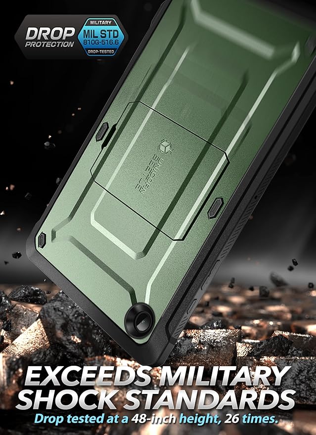 SUPCASE for Galaxy Tab A8 Case with Stand (Unicorn Beetle Pro) [Built-in Screen Protector] Full-Body Rugged Shockproof Heavy Duty Protective Tablet Case for Samsung Galaxy Tab A8 10.5 Inch Guldan