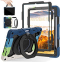 ROISKIN for iPad Pro 11 inch Case (M5/M4 (2025/2024)) Pro 11'' 6th/5th Gen -with HD Screen Protector 360 Kickstand/Handle Shoulder Strap Pen Holder Heavy Duty Military Grade - Kids Friendly