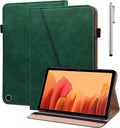 Case for Amazon Kindle Fire Max 11 Case (13th Generation 2023 Release) 11PU Leather Folio Stand Stylish Solid Color Stripe Stand Cover for Fire 11 Tablet - Green