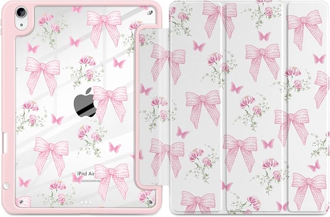 Pink Gingham Bows