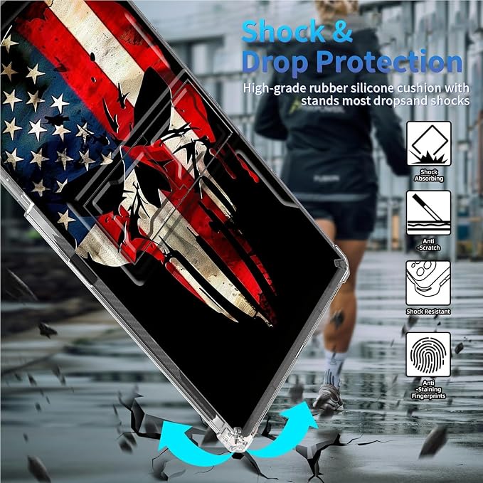 American Flag Skull