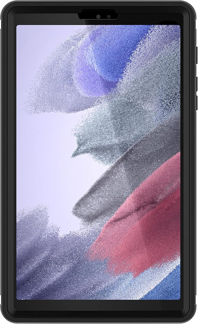 OtterBox Defender Series Case for TAB A7 LITE - Single Unit Ships in Polybag Ideal for Business Customers - BLACK Rugged Durable Multi-Layer Protection