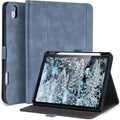 Case for iPad Air 11 Inch M4/M3/M2 (2026/2025/2024)iPad Air 5th/4th Generation 10.9'' Folio Cover with Pencil Holder PocketMagnetic ClosureMulti Angles StandAuto Sleep/WakeLight Blue