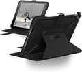 URBAN ARMOR GEAR UAG Designed for iPad 10.2 Case Black 9th Generation 2021 8th Gen 2020 Rugged Heavy Duty Protective Durable Folio Cover &amp Kick Stand w/Pencil Stylus Holder Metropolis Series