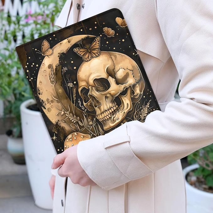 Butterfly Moon Skull