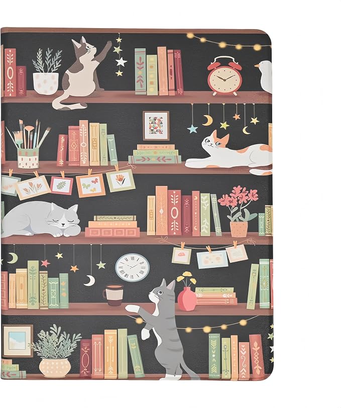 Cat on Bookshelf