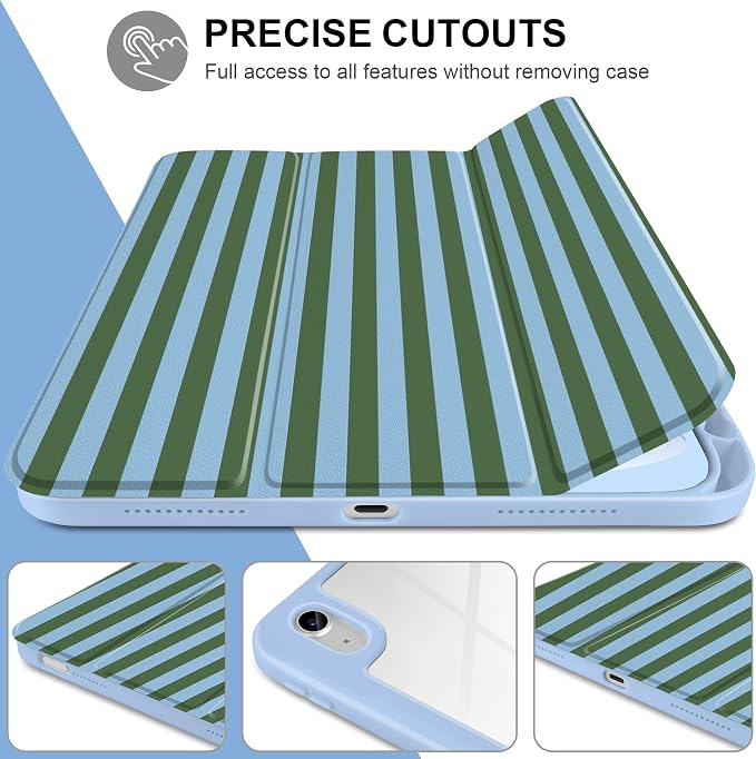 Blue Green Stripes