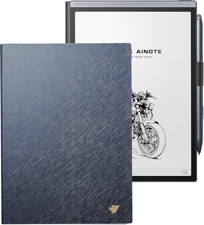 Blue Protective Folio Case for iFLYTEK 8.2 AINOTE Air 2 Note-Taking E-Ink Tablet (Blue Case)
