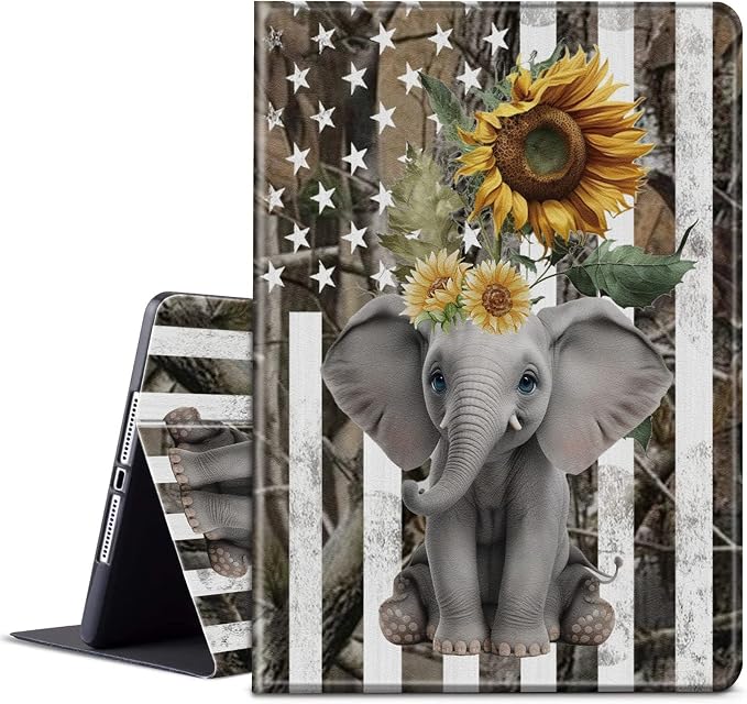 American Flag Elephant Sunflower