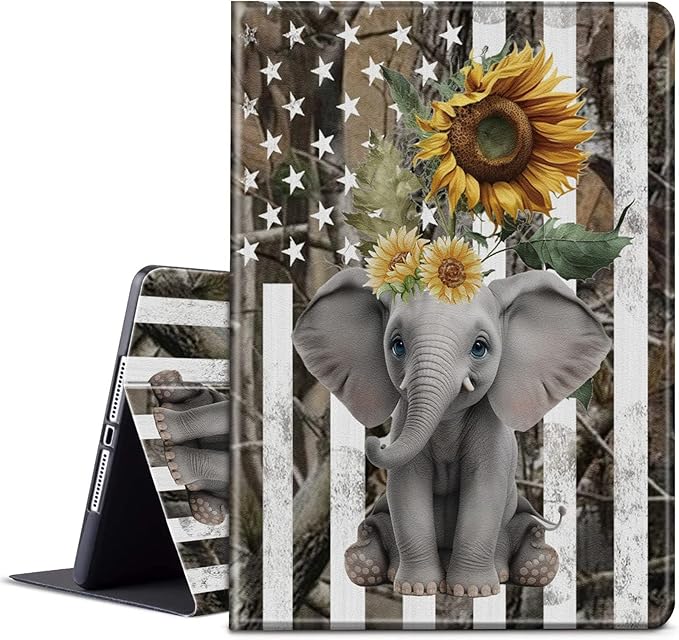 American Flag Elephant Sunflower