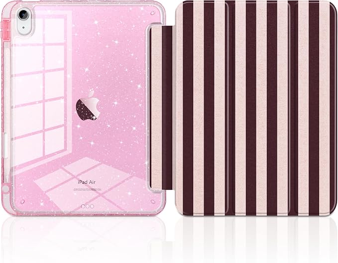Burgundy Pink Stripes