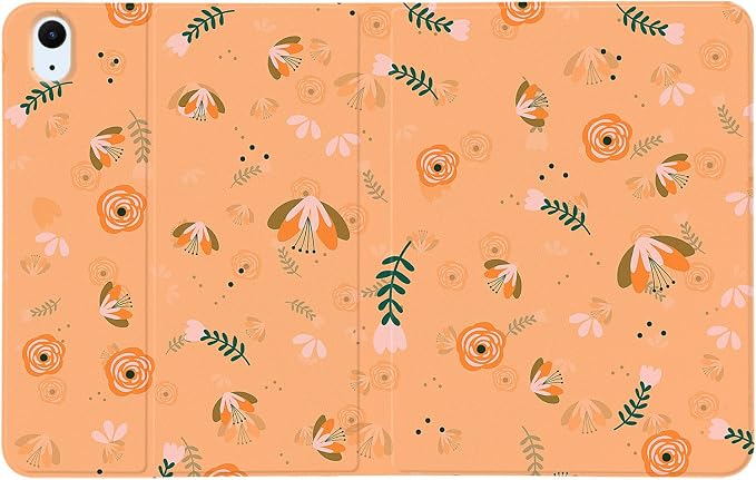 Orange Flowers Leaves