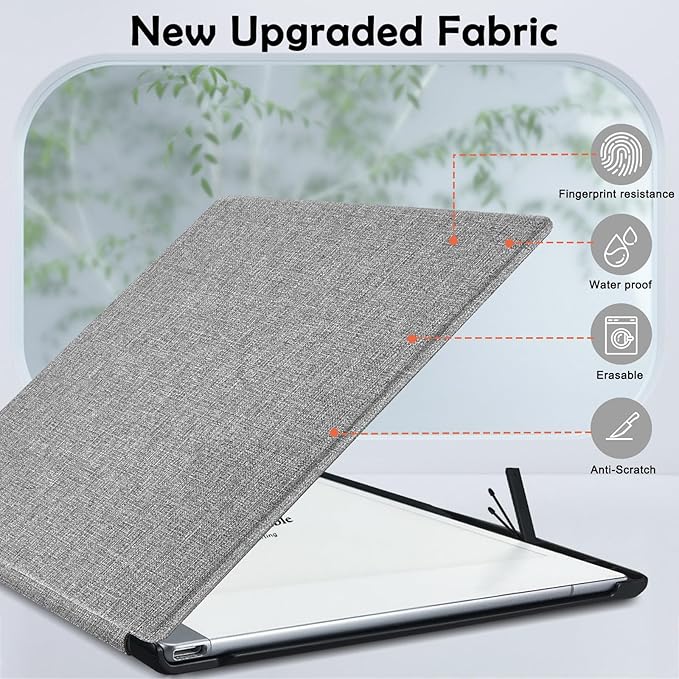 Case for Remarkable 2 Paper Tablet 10.3 2020 ReleasedLightweight and Hard Back Shell Protective Book Folio Cover with Built-in Pen HolderComes with Remarkable 2 Pen Tips.