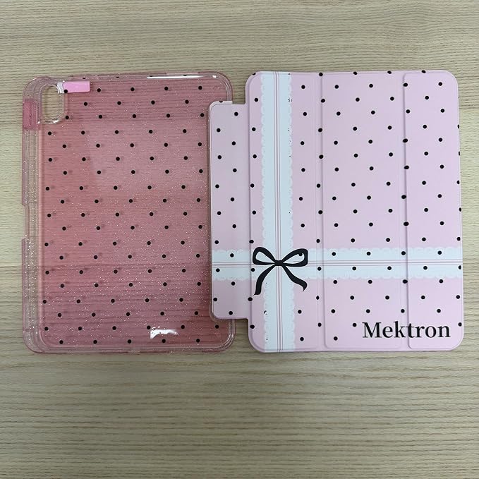 Bow Polka Dot-Pink